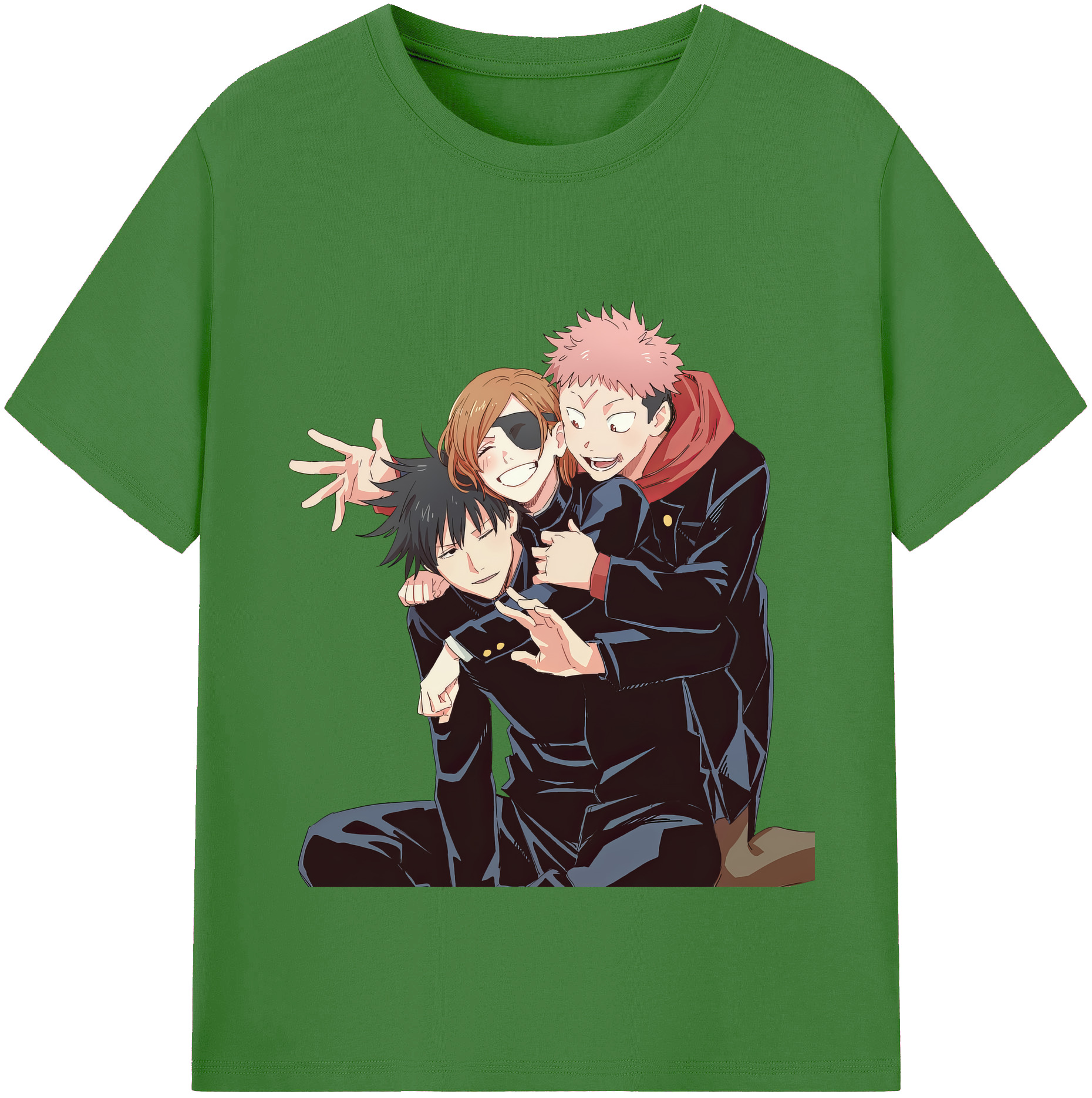 （画像用） 呪術廻戦 Jujutsu Kaisen レディースカジュアルプリントTシャツ（綿100％）